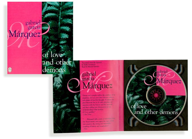 of love & other demons-book on CD