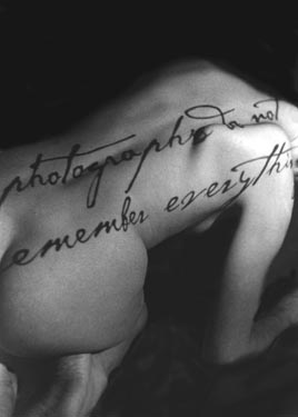 photographs do not remember everything