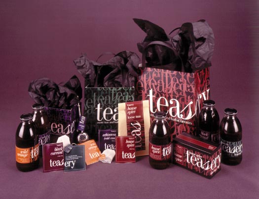 Branding system: Teasery packaging